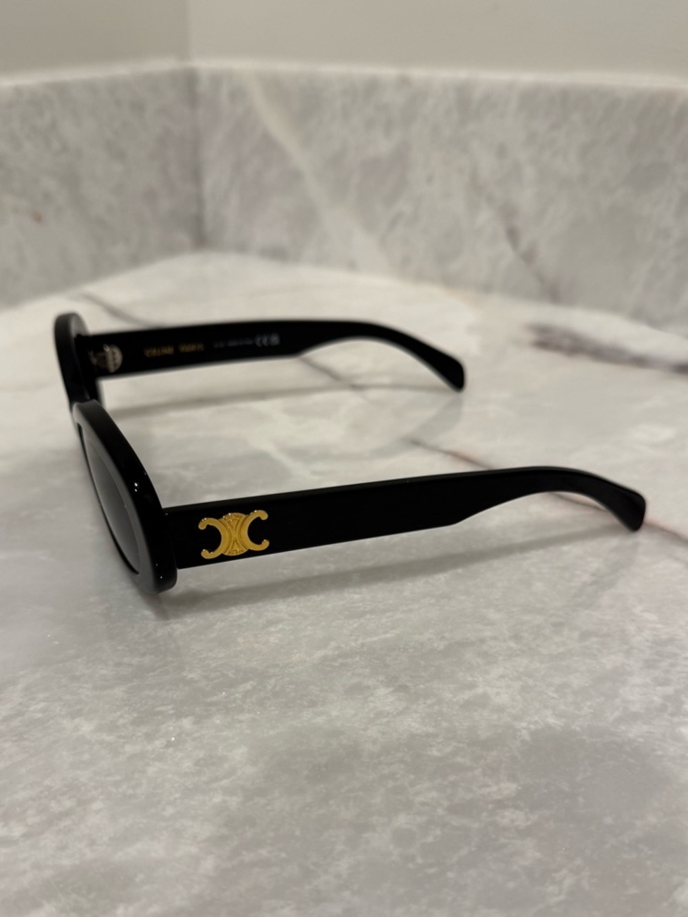CELINE Triomphe Oval Sunglasses - Picture 3 of 11
